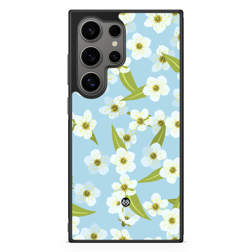 Samsung Galaxy S24 Ultra Skal - SUMMER GARDEN - Blossom Sky