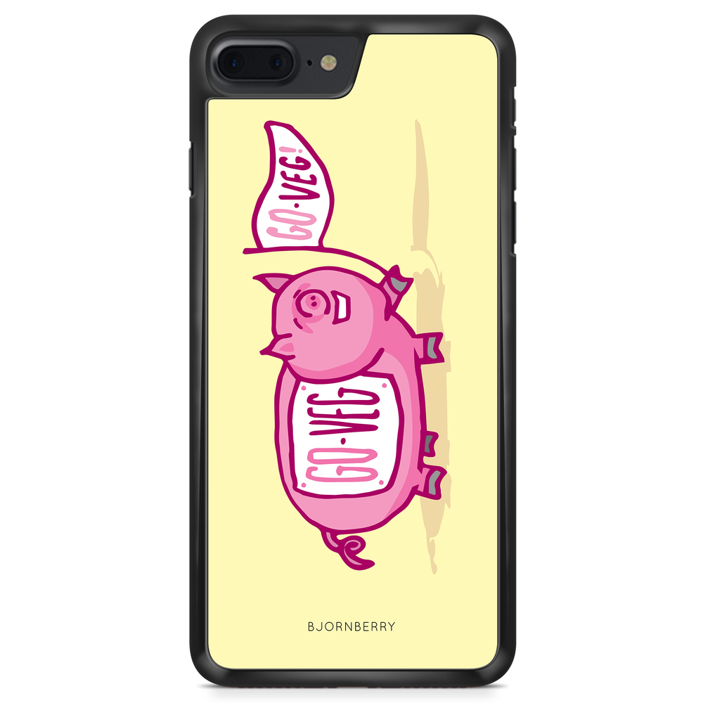 iPhone 8 Plus Case - Pink Pig