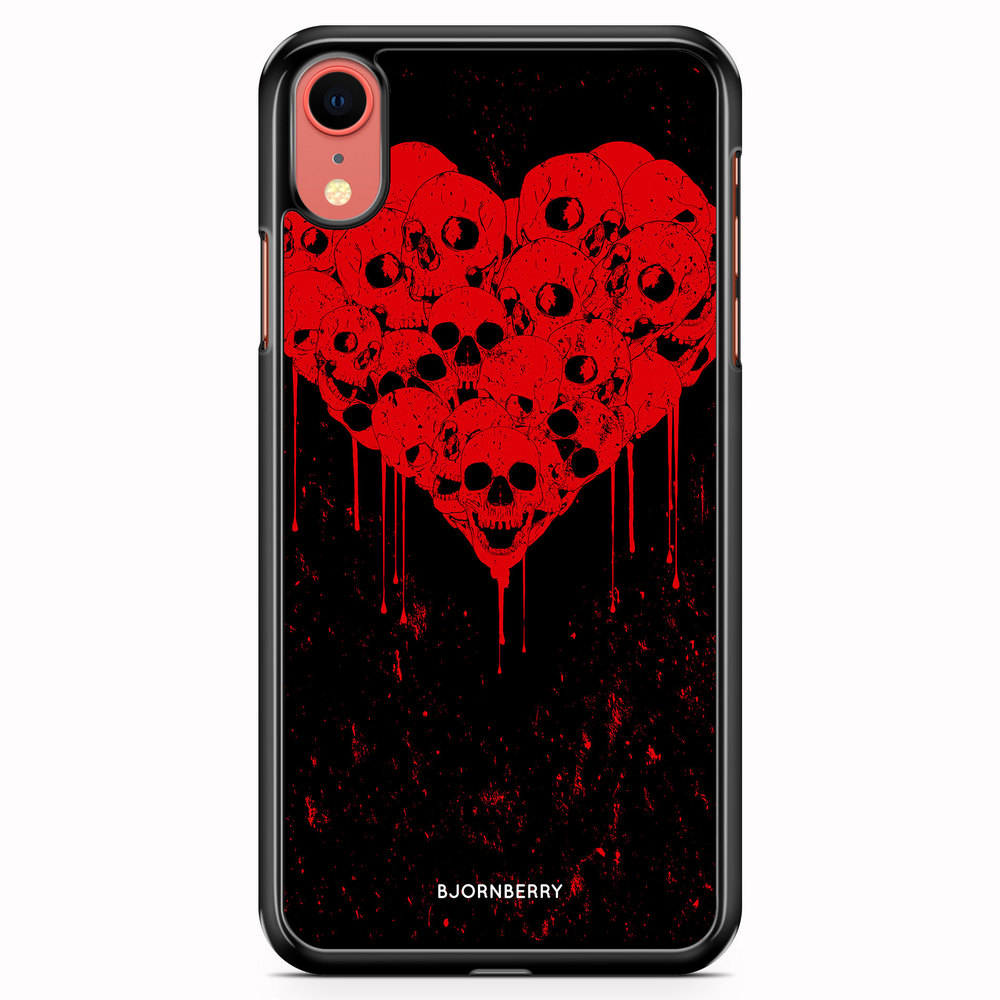 iPhone XR Case - Skull Heart