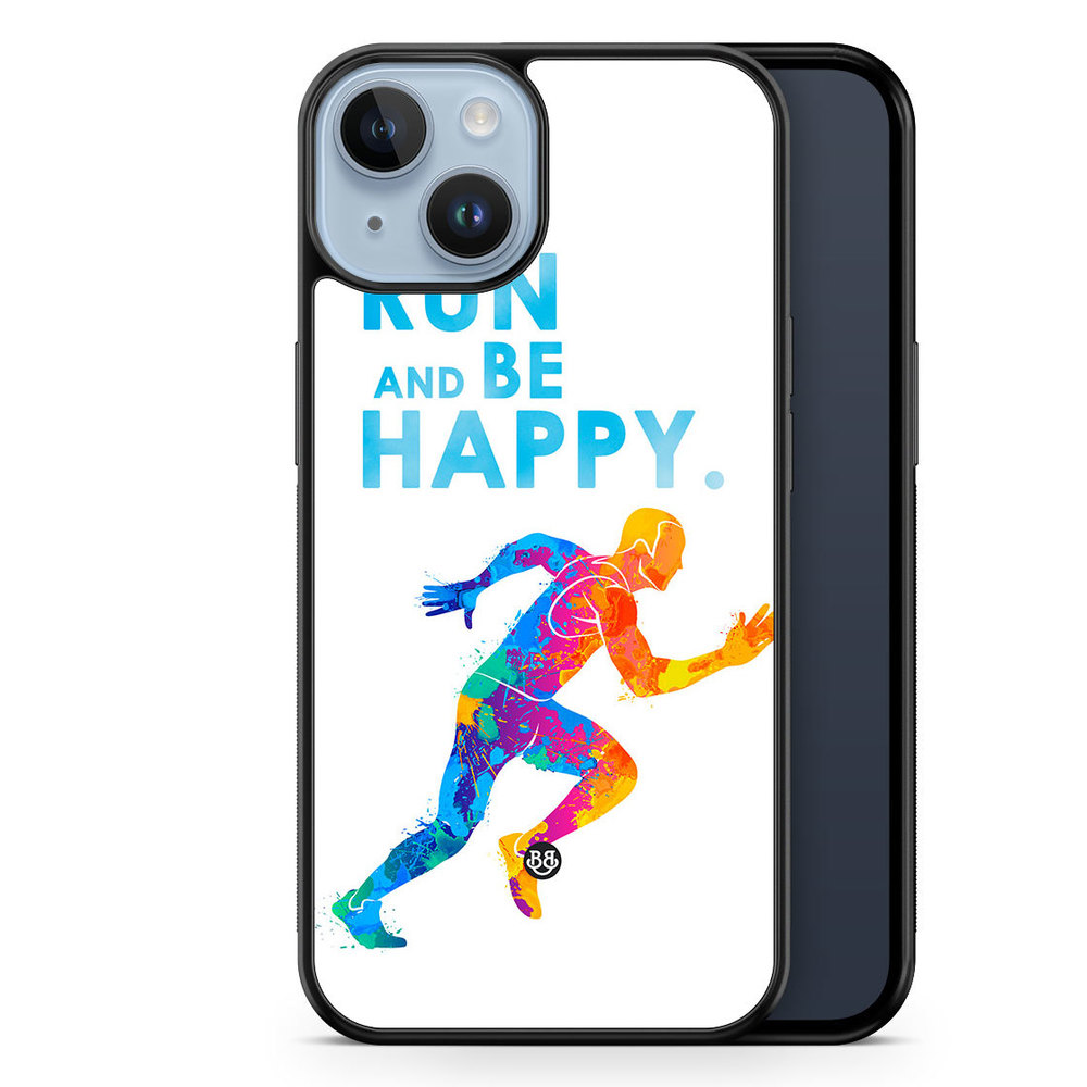 iPhone 14 Plus Case - Run and be happy