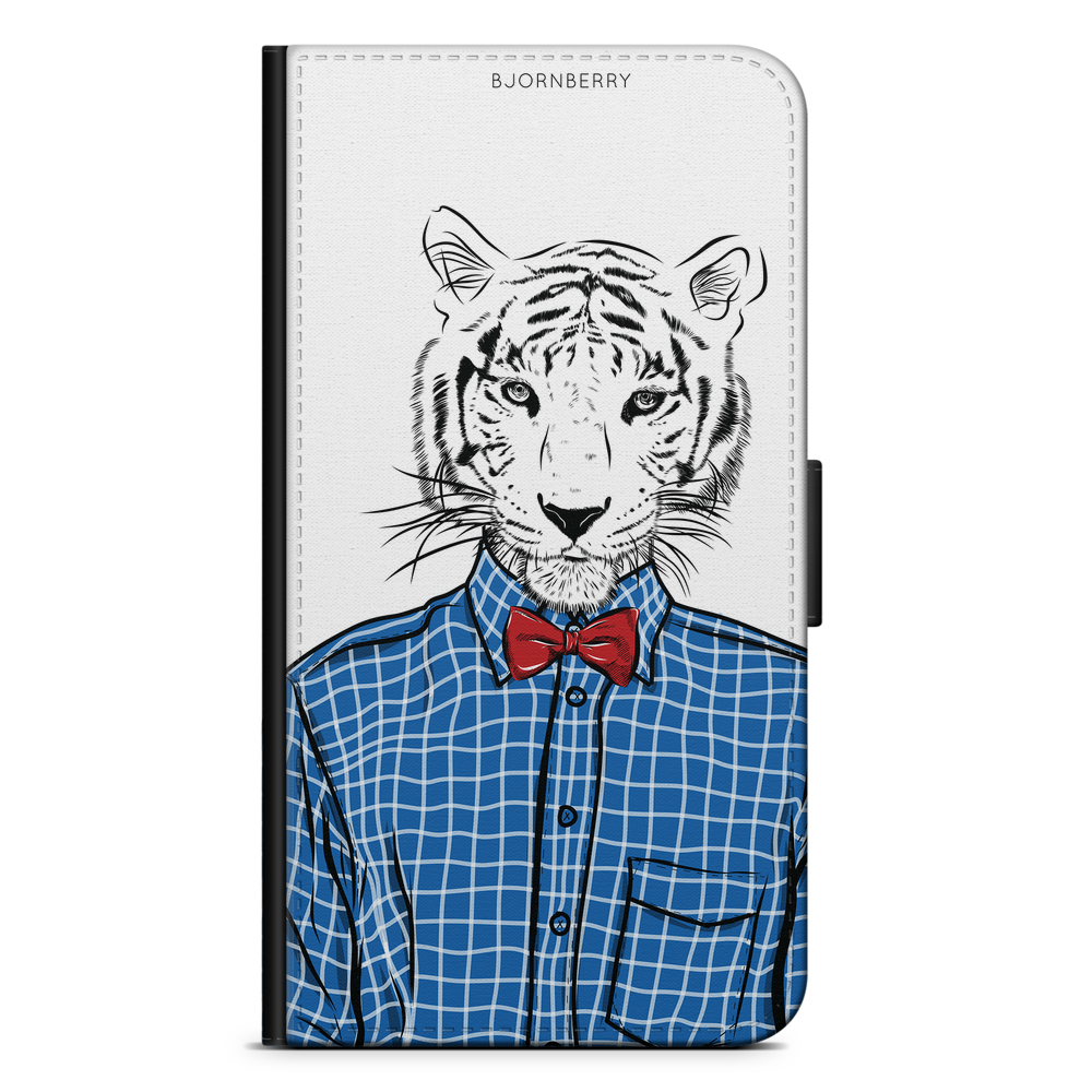 Huawei Y6 (2017) Wallet Case - Hipster Tiger