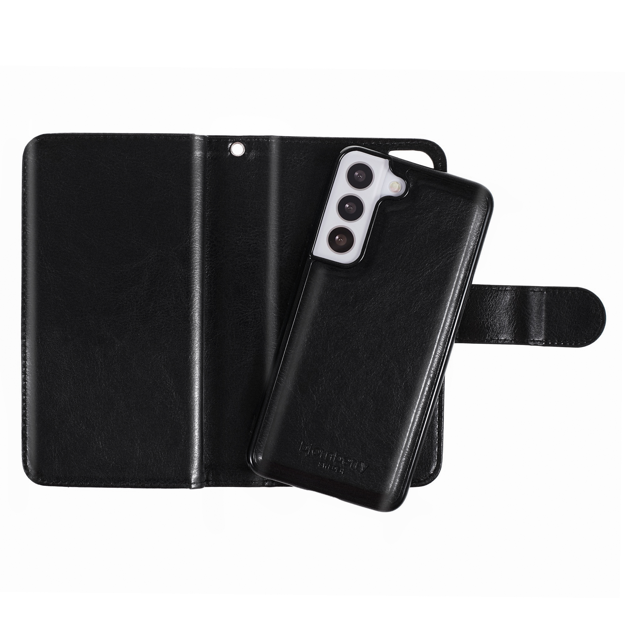 Samsung Galaxy S23 Plus Magnet Wallet Case 9 CARD SLOTS - Svart - 6
