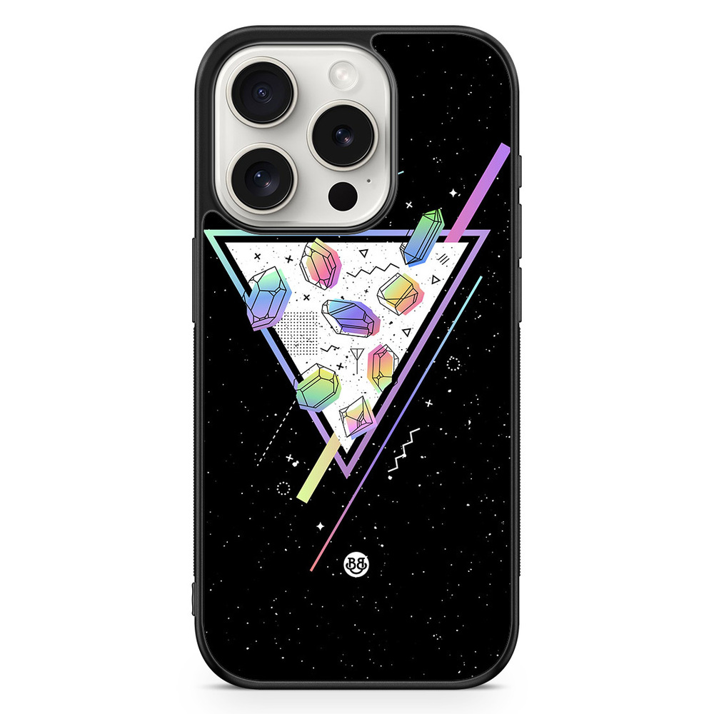 iPhone 15 Pro Case - Space Triangle