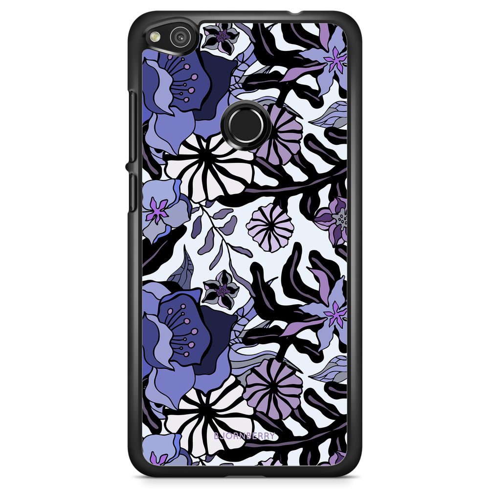 Huawei Honor 8 Lite Case - Purple Flowers