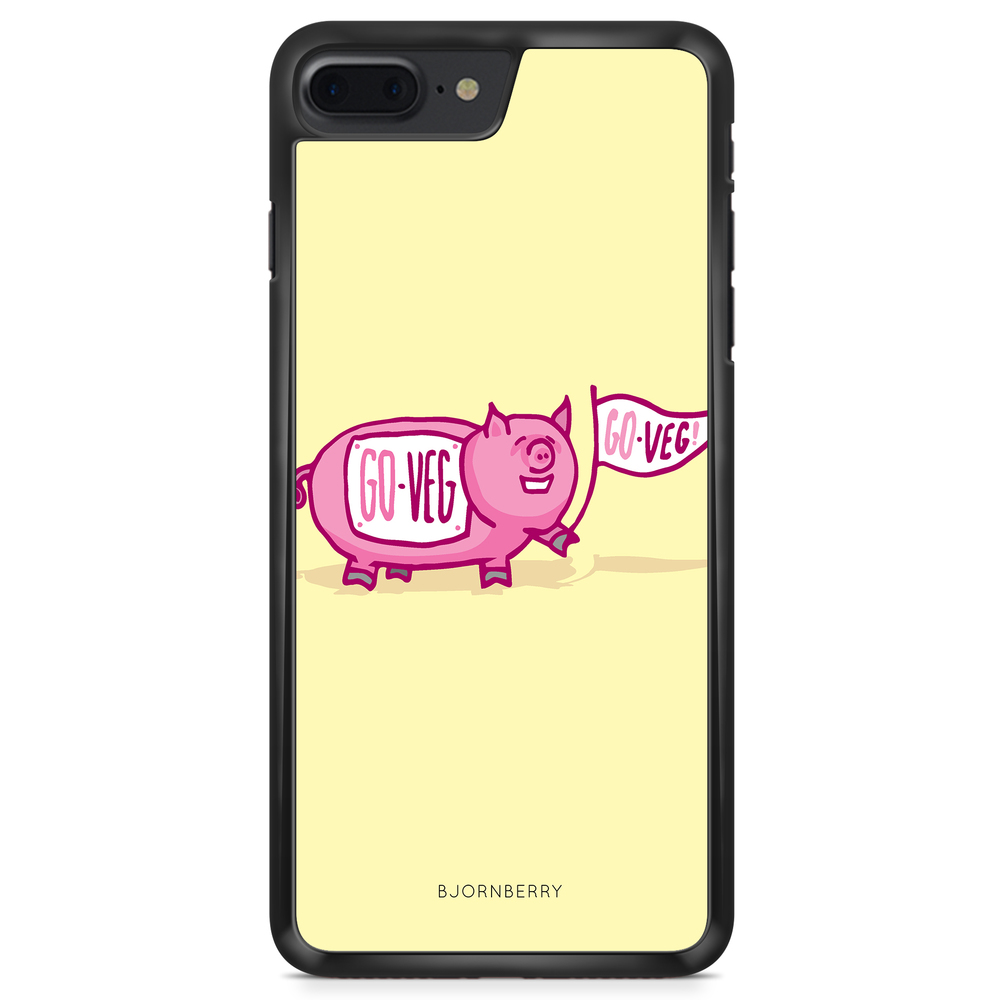 iPhone 8 Plus Case - Pink Pig