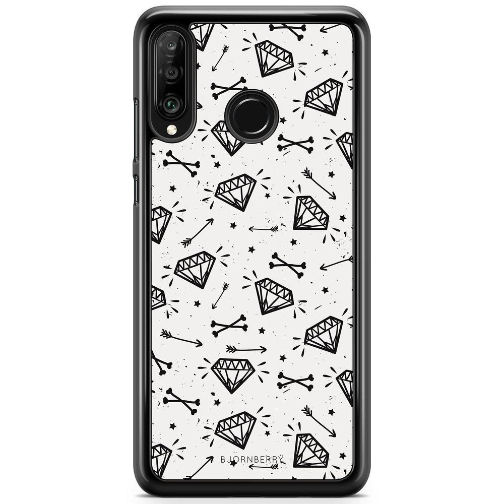 Huawei P30 Lite Case - Diamond Pattern