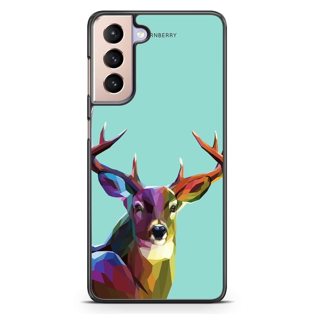 Samsung Galaxy S21 Case - Colorful Deer