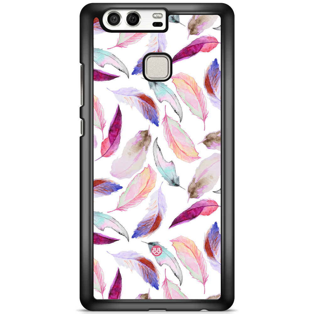 Huawei P9 Case - Watercolor Feathers