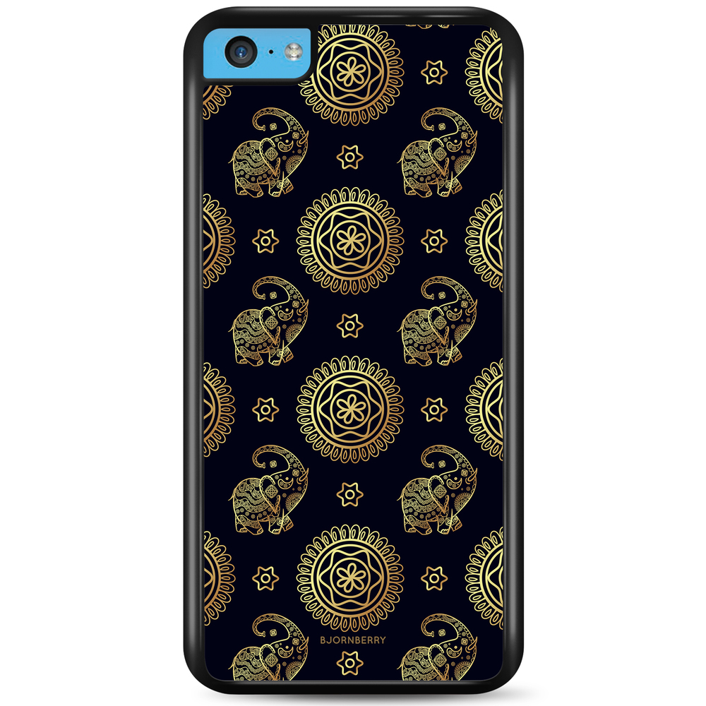 iPhone 5C Case - Elephant Gold