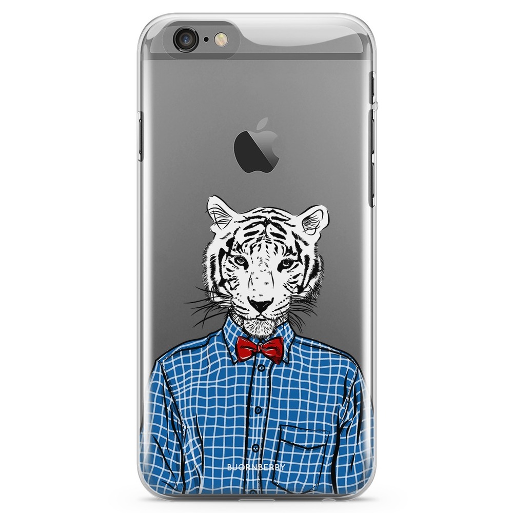 iPhone 6/6s TPU Case - Hipster Tiger