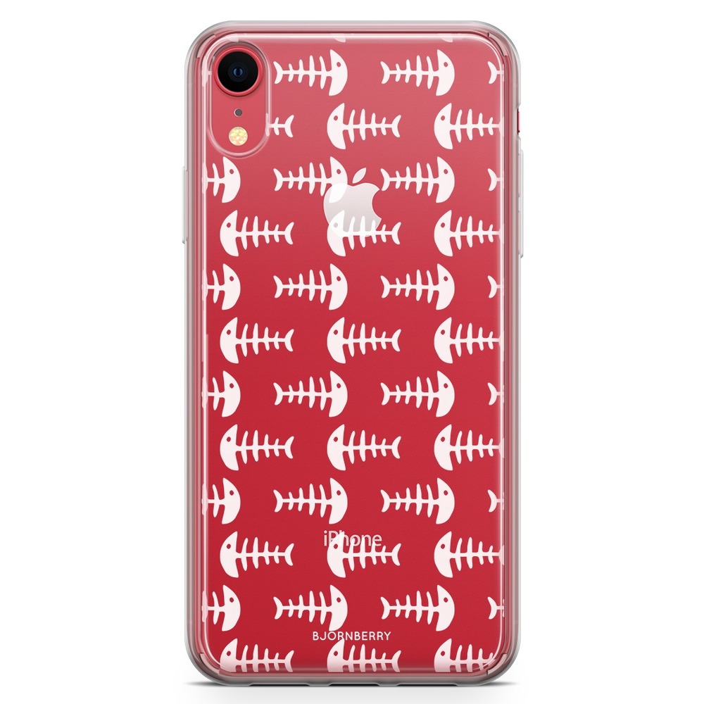 iPhone XR Fashion Case - Fish Skeleton