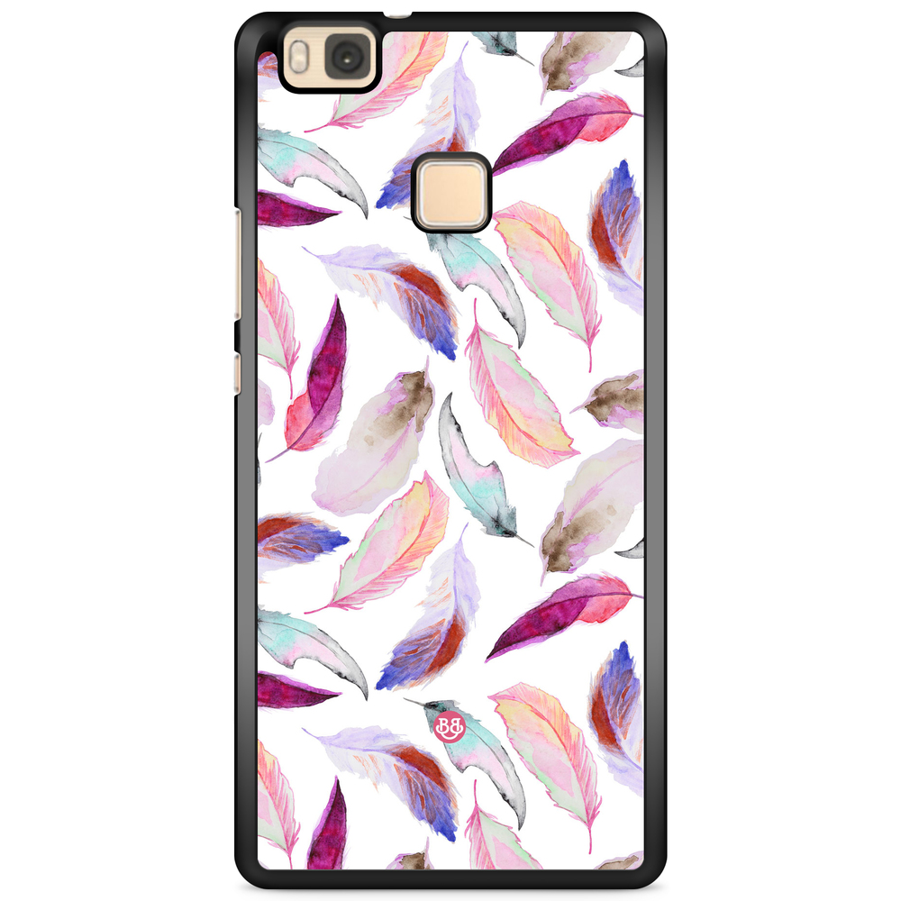 Huawei P9 Lite Case - Watercolor Feathers