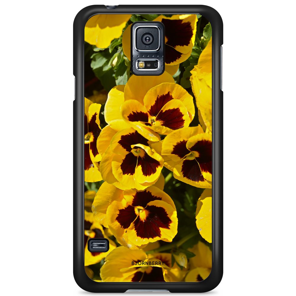 Samsung Galaxy S5/S5 NEO Skal - Gula Vårblommor