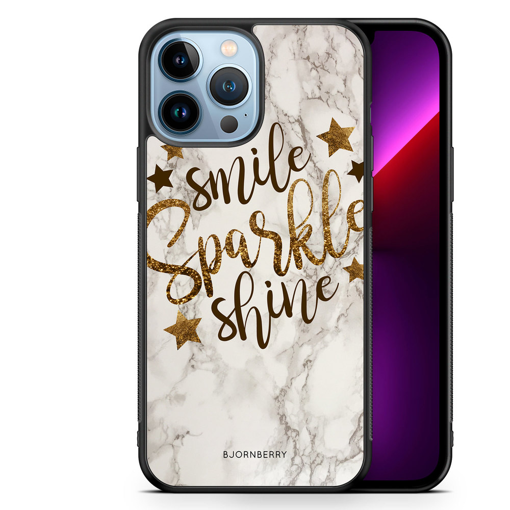 iPhone 13 Pro Max Case - Smile,Sparkle,Shine