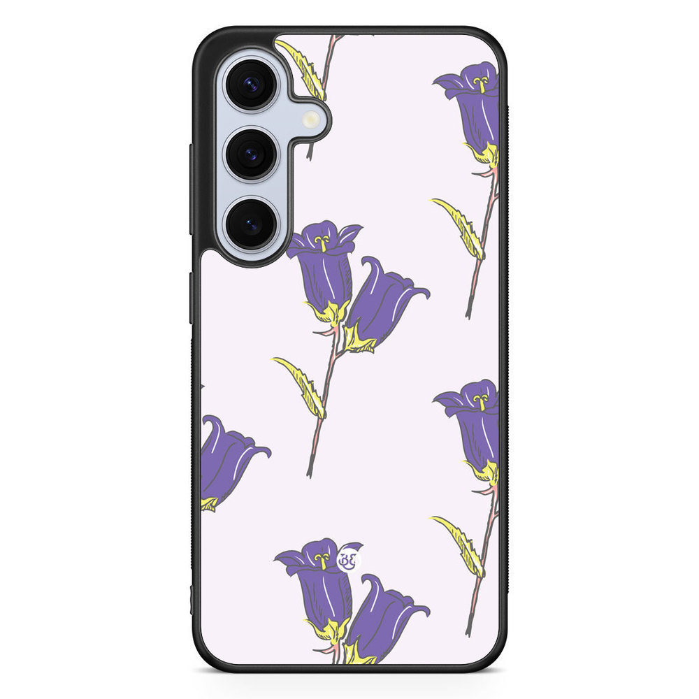 Samsung Galaxy S24 5G Case - Wild Purple Flowers