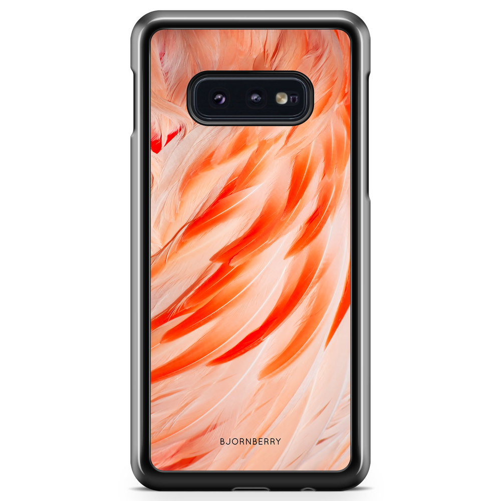 Samsung Galaxy S10e Case - Flamingo Feathers