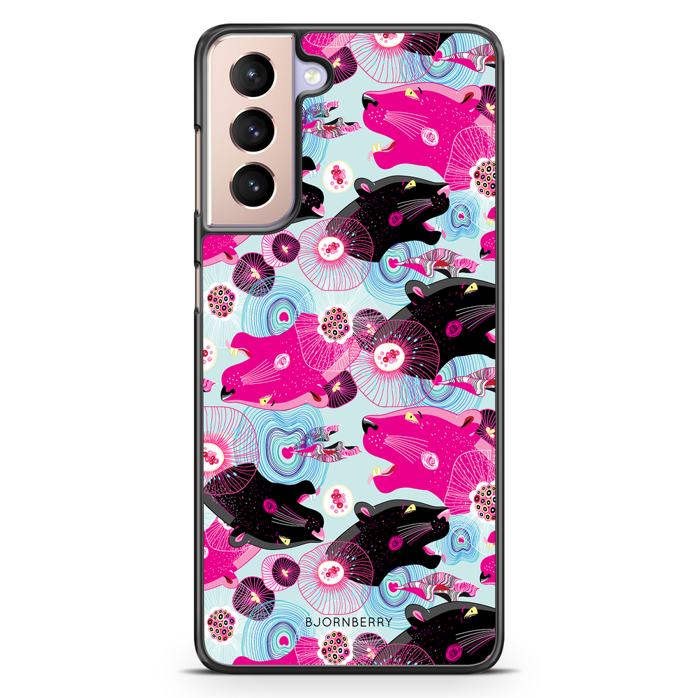 Samsung Galaxy S21 Case - Panther Pattern