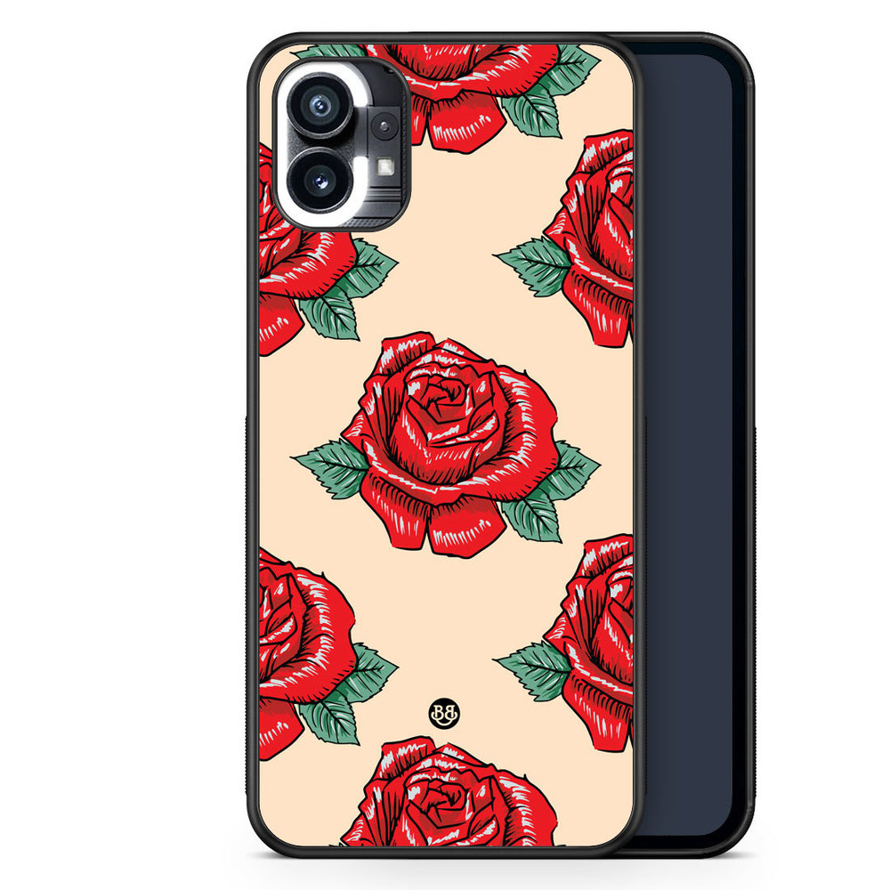 Nothing Phone (1) Case - Rose Pattern