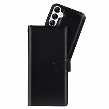 Samsung Galaxy A14 Magnet Wallet Case 9 CARD SLOTS - Svart