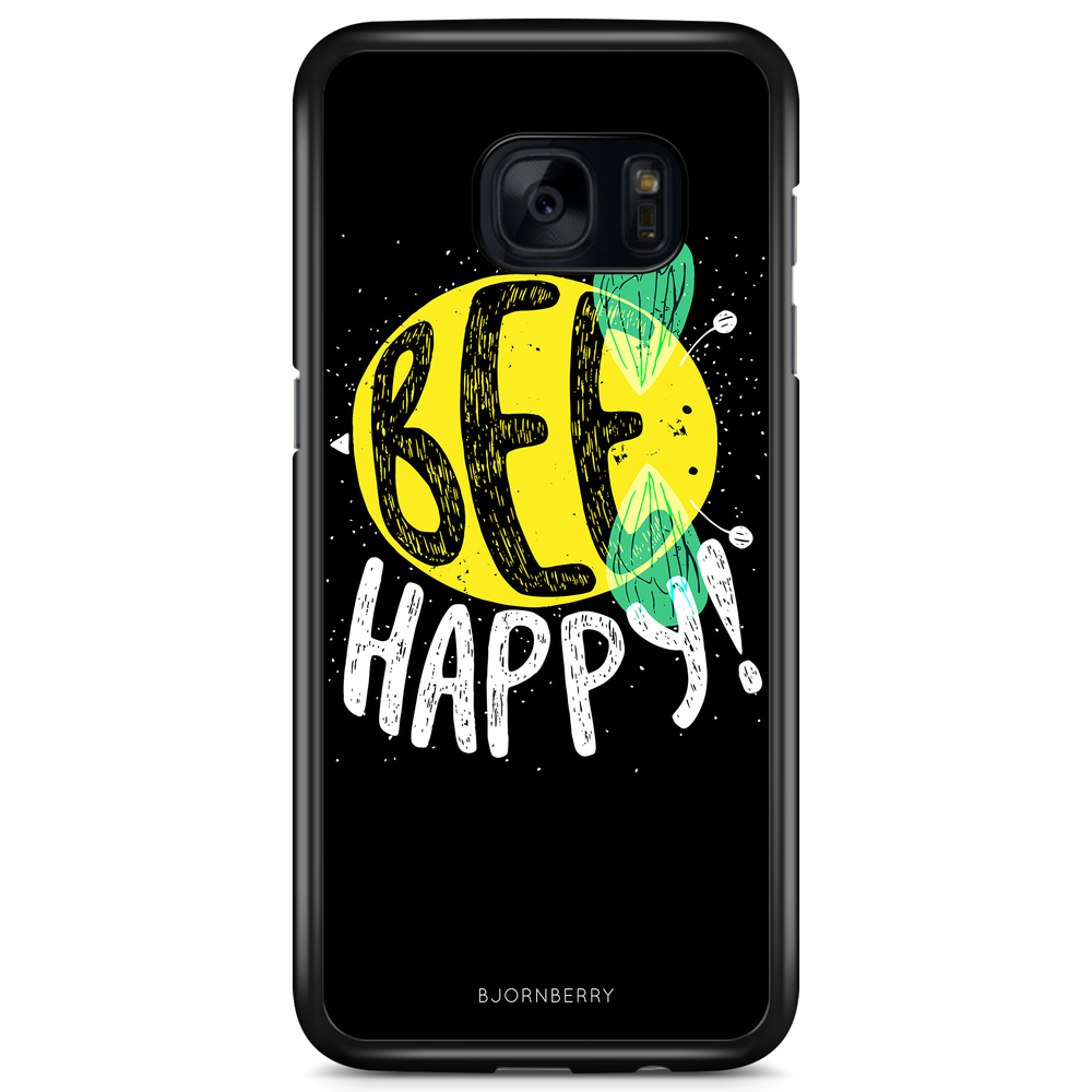 Samsung Galaxy S7 Edge Case - BEE Happy