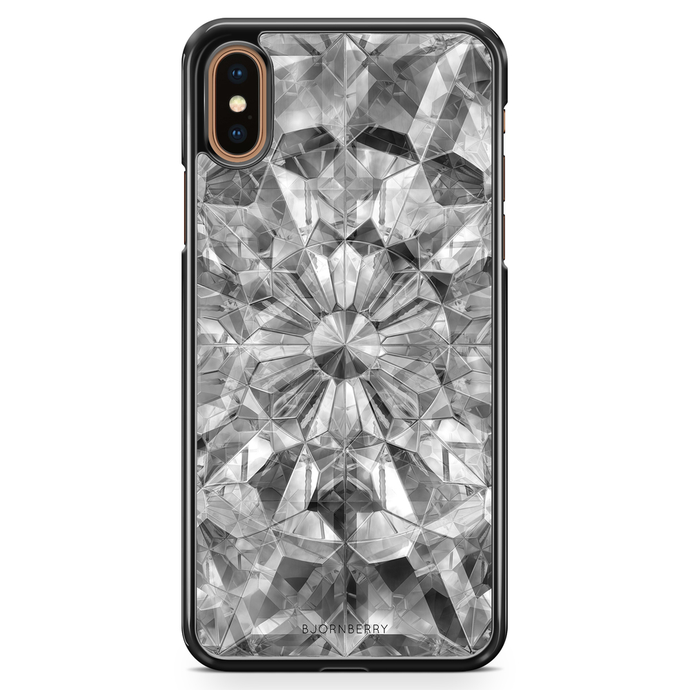 iPhone XS Max Case - Grey Crystals
