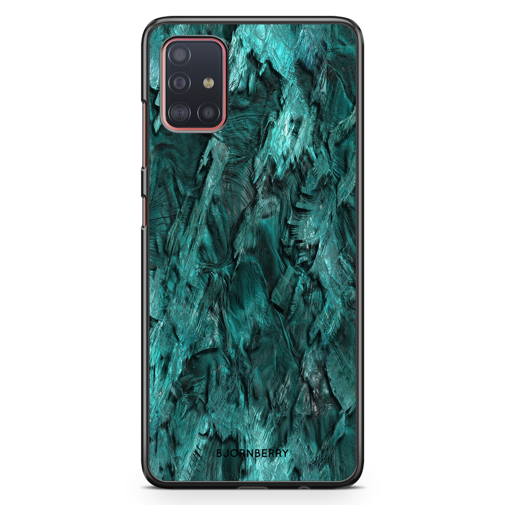 Samsung Galaxy A51 Case - Green Crystal