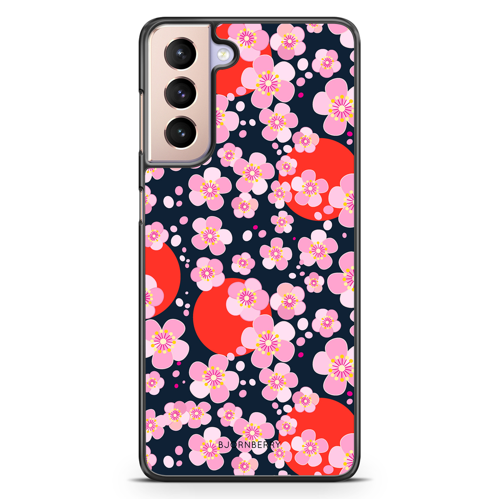 Samsung Galaxy S21 Case - Japanese Flowers