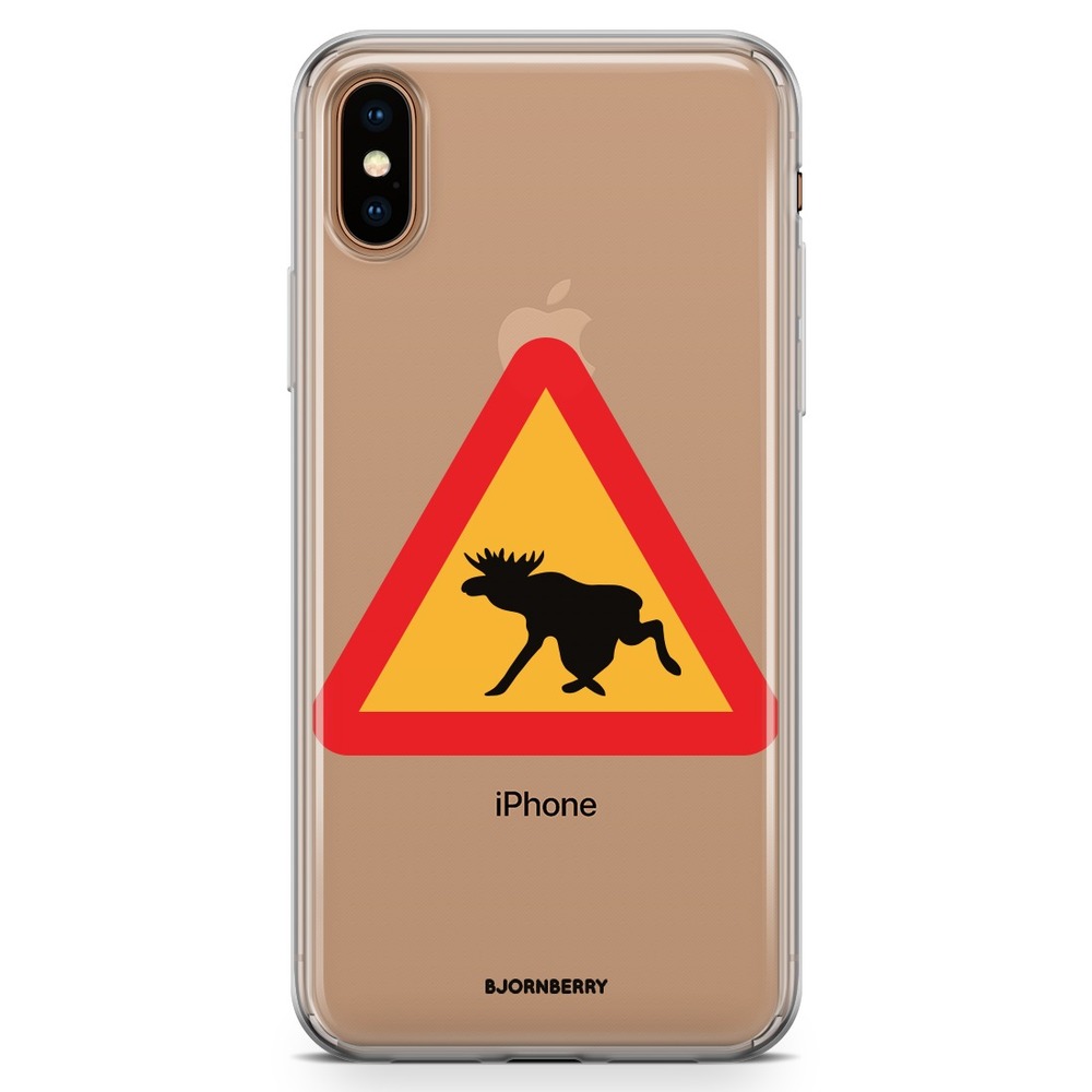 iPhone Xs Max Fashion Skal - Älgskylt