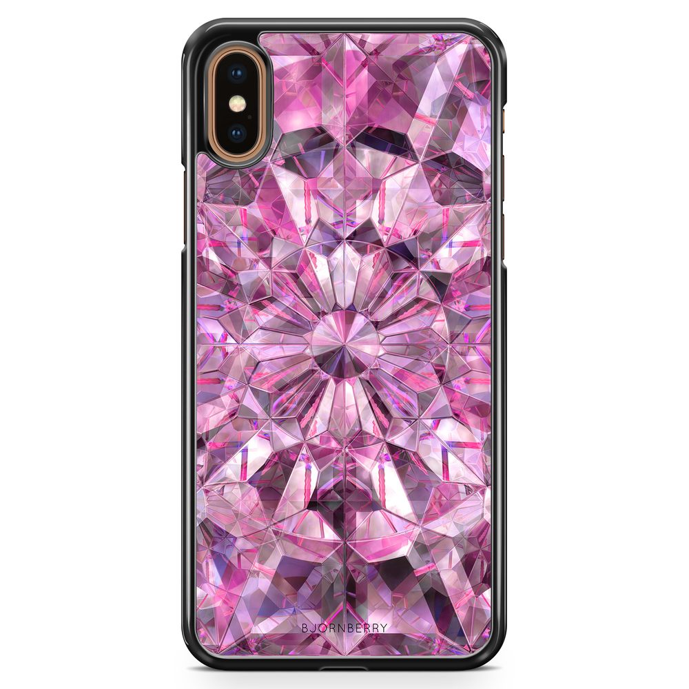 iPhone XS Max Case - Pink Crystals