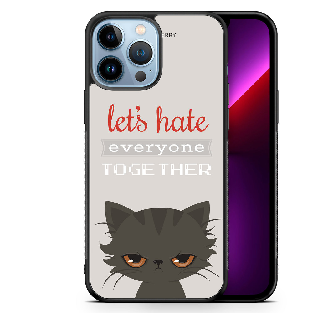 iPhone 13 Pro Max Case - Angry Cat