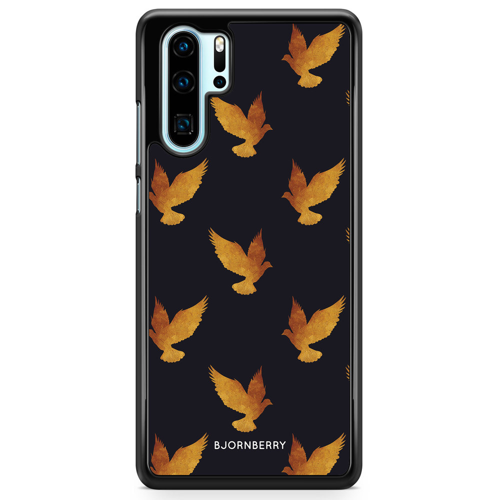 Huawei P30 Pro Case - Golden Doves