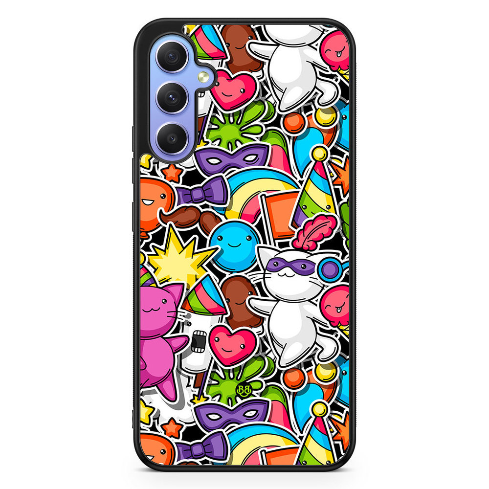 Samsung Galaxy A34 5G Case - Cute Sticker