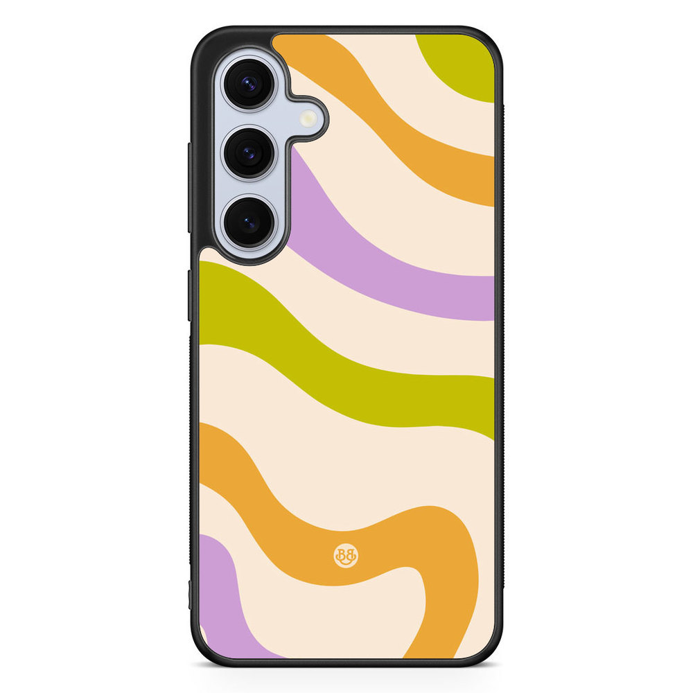 Samsung Galaxy S24 5G Case - Green/Orange 70s