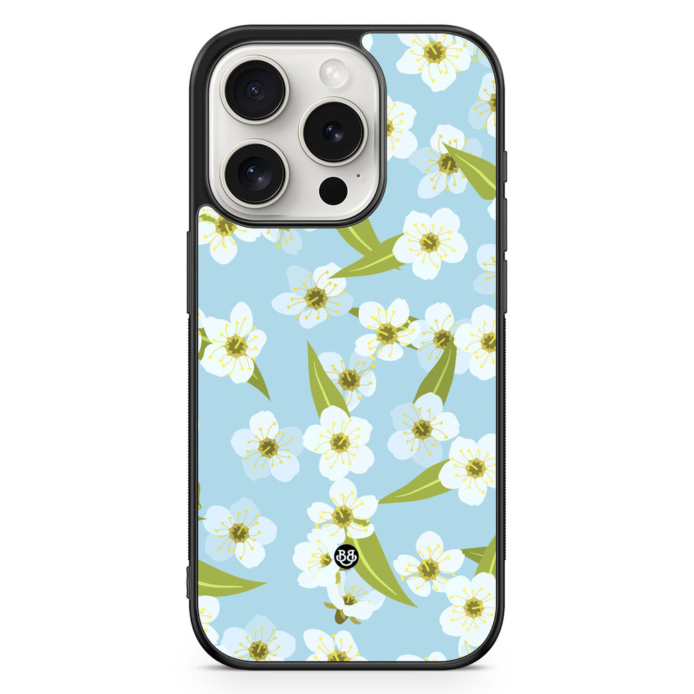 iPhone 15 Pro Case - SUMMER GARDEN - Blossom Sky