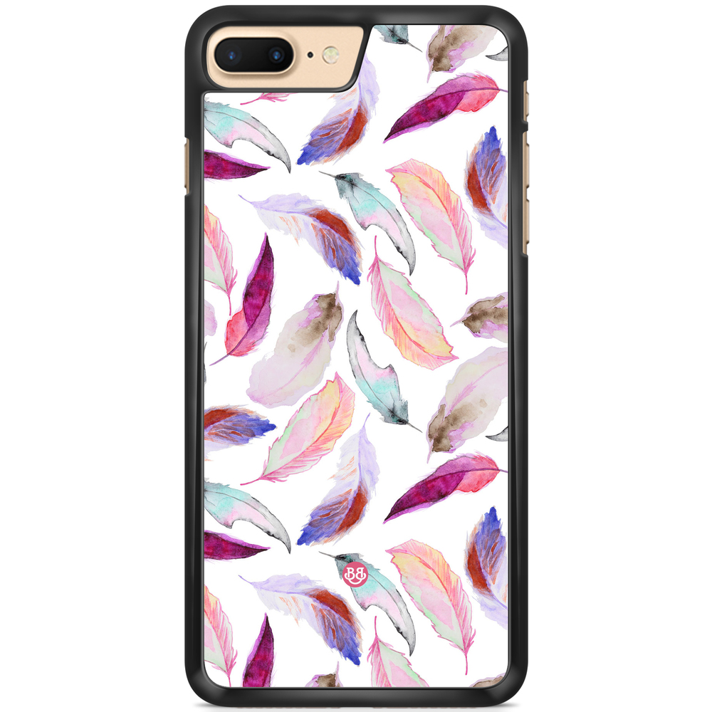 iPhone 7 Plus Case - Watercolor Feathers