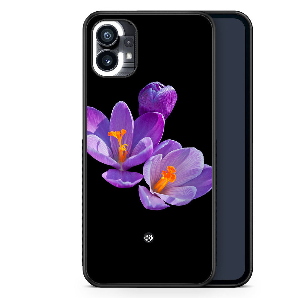 Nothing Phone (1) Case - Purple Flowers