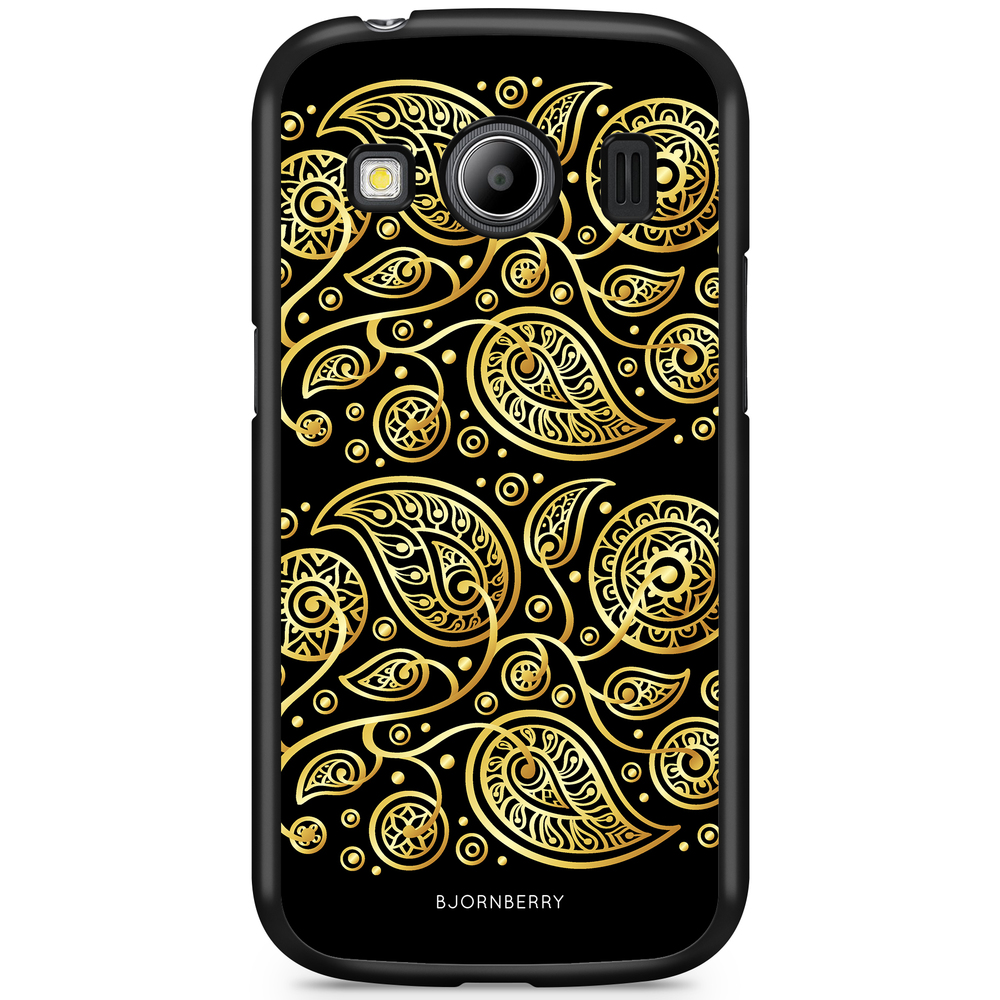 Samsung Galaxy Ace 4 Case - Gold Flowers