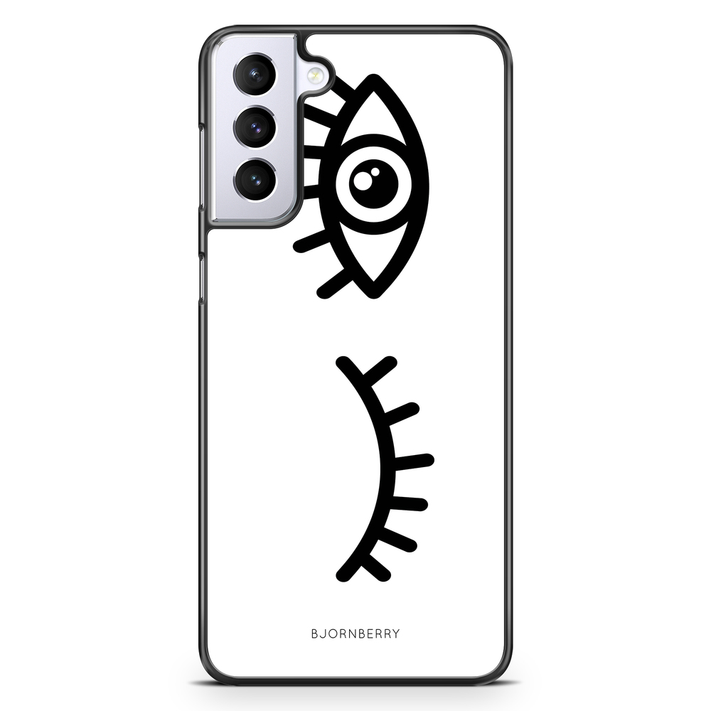 Samsung Galaxy S21 Plus Case - Black Eyes