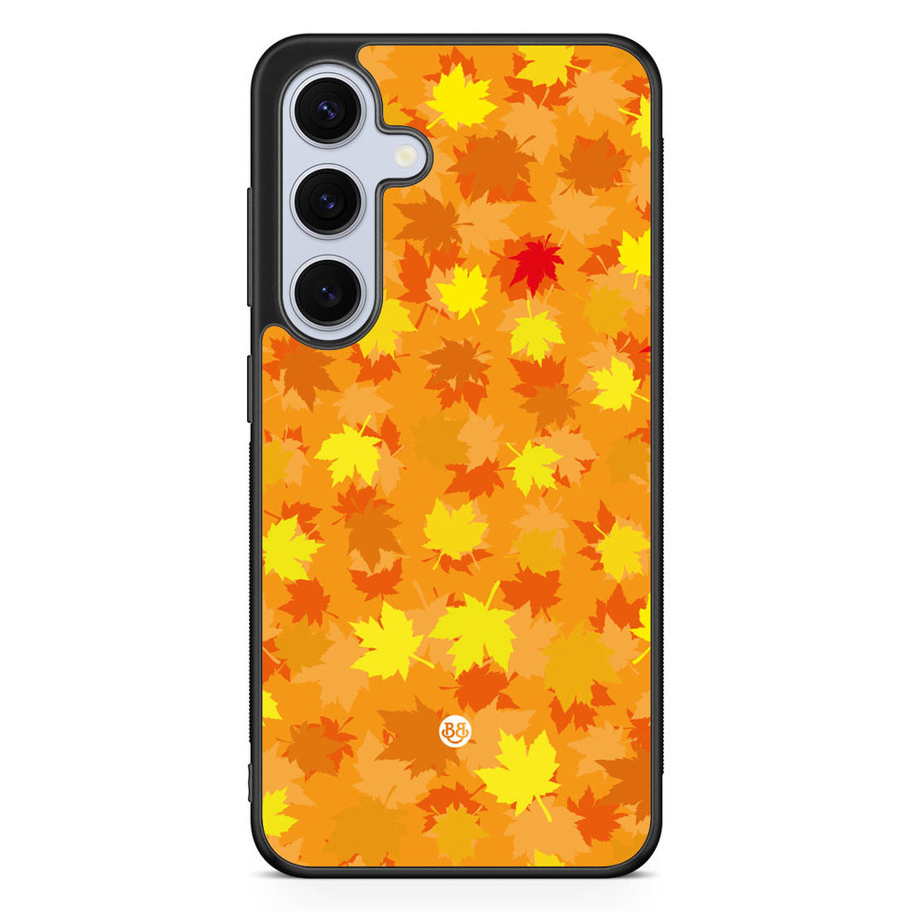 Samsung Galaxy S24 5G Case - Orange leaves