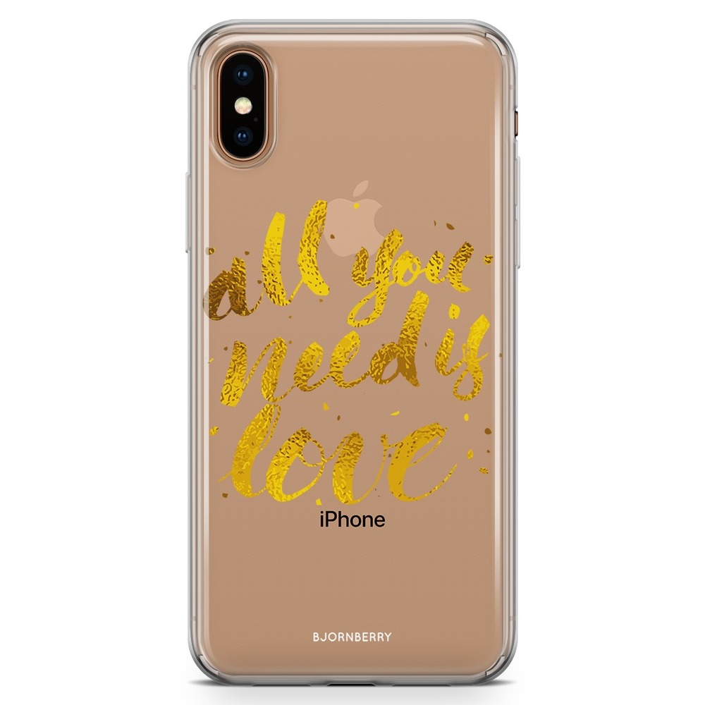 iPhone Xs Max Fashion Skal - All you need is love