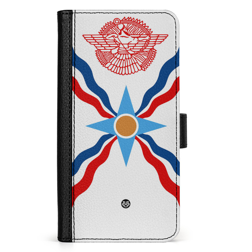 Nothing Phone (2) Wallet Case - Assyrian flag