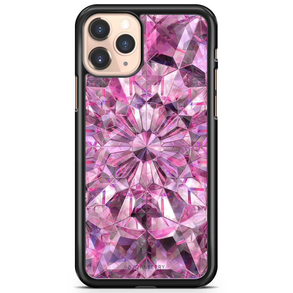 iPhone 11 Pro Max Case - Pink Crystals