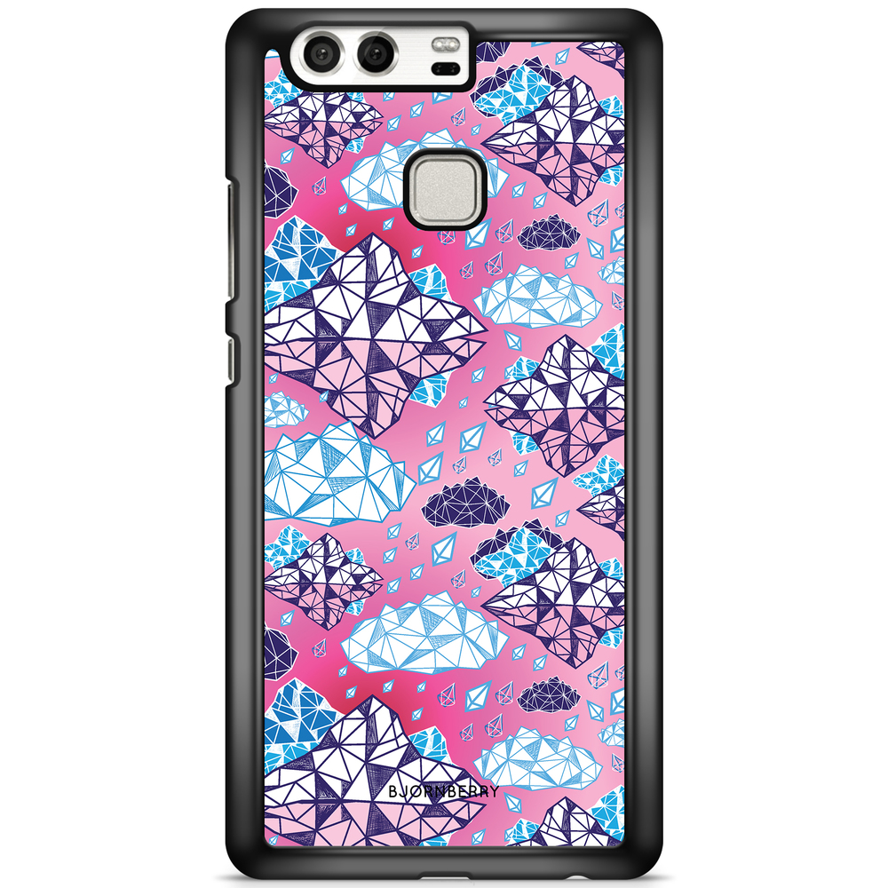 Huawei P9 Plus Case - Geometric Clouds