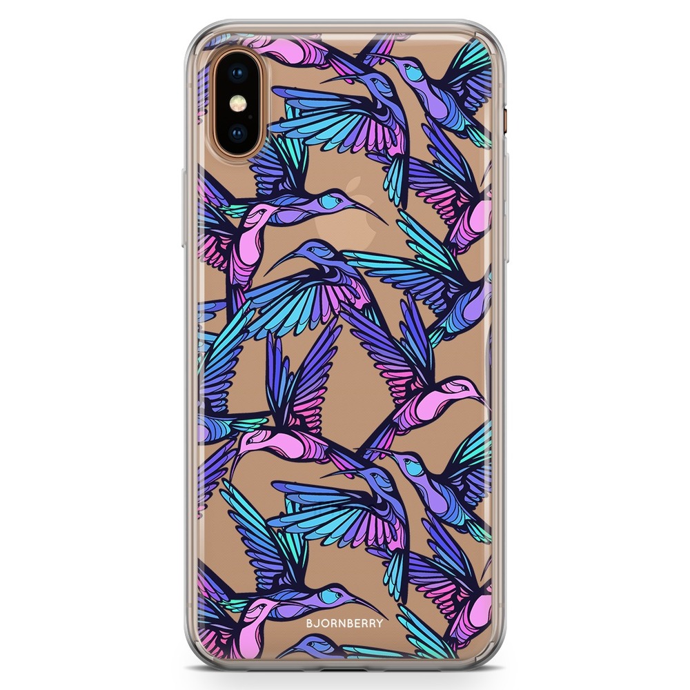 iPhone Xs Max Fashion Skal - Kolibrier
