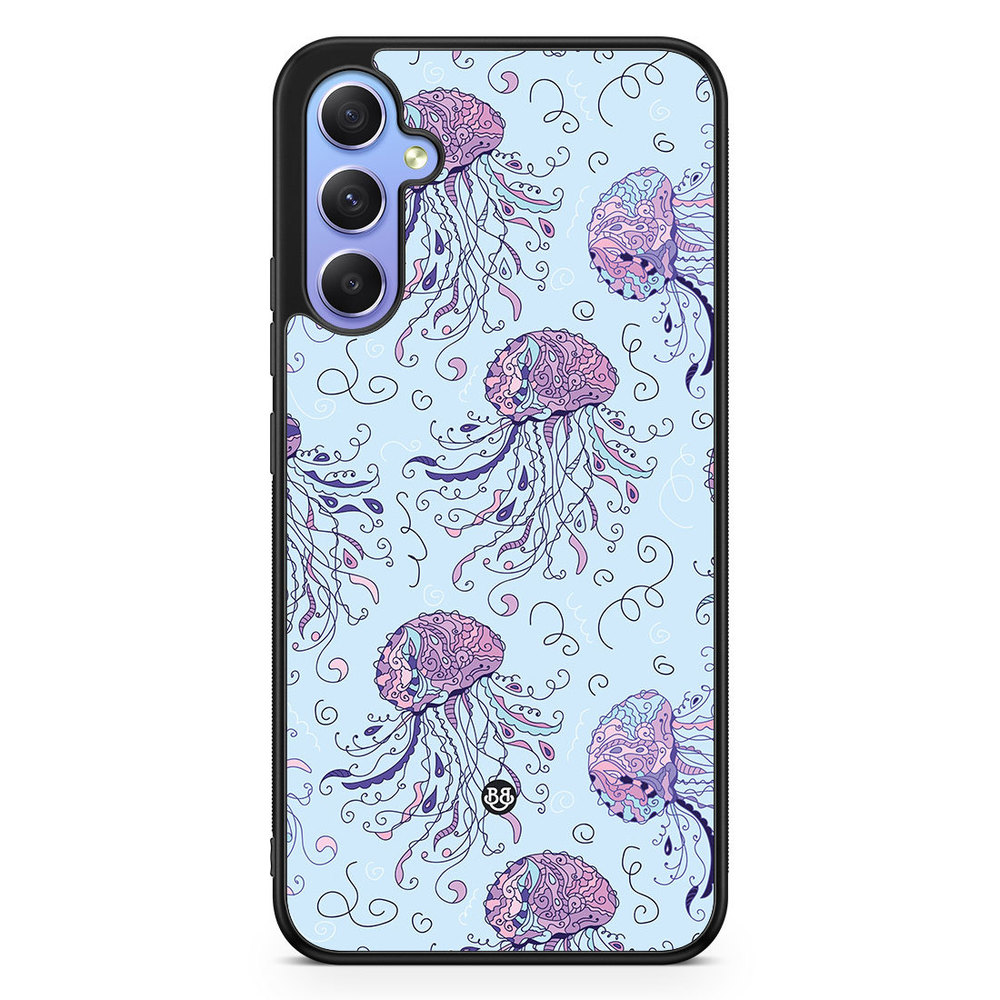 Samsung Galaxy A34 5G Case - Jellyfish Pattern