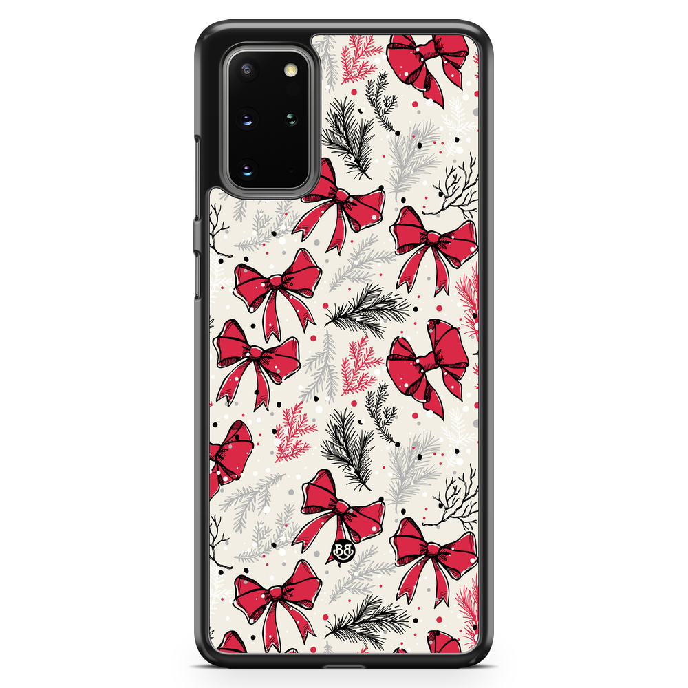 Samsung Galaxy S20 Plus Case - Christmas Bows