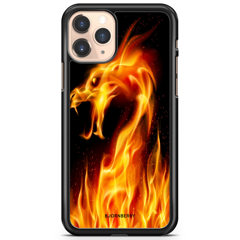 iPhone 11 Pro Case - Flames Dragon