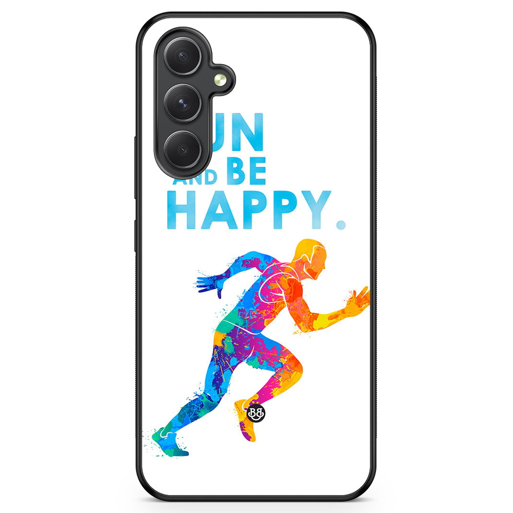 Samsung Galaxy A54 5G Case - Run and be happy