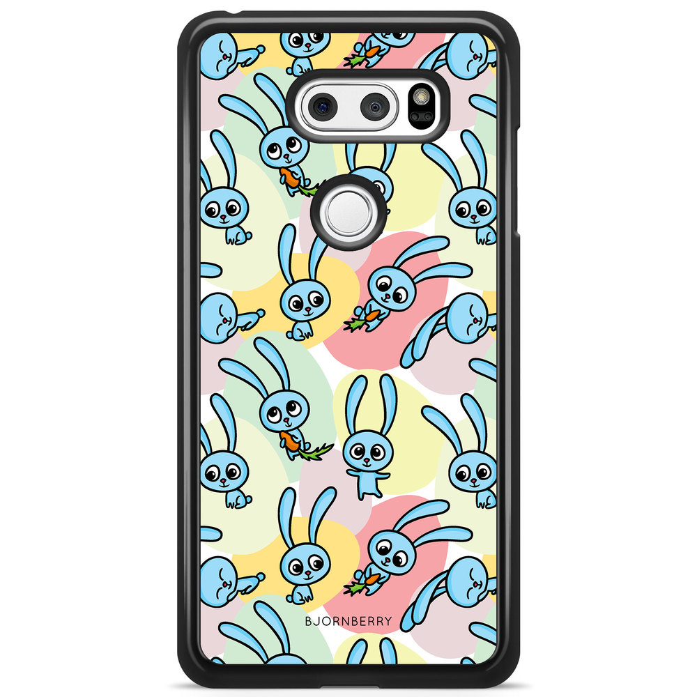 LG V30 Case - Blue Rabbits