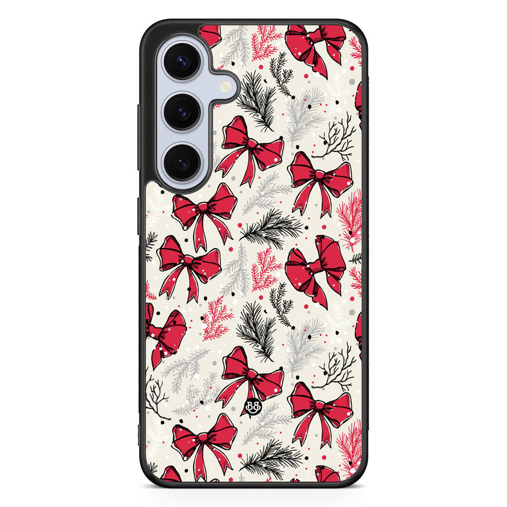 Samsung Galaxy S24 5G Case - Christmas Bows